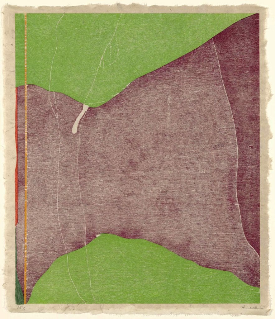 Art Institute of Chicago HELEN FRANKENTHALER PRINTS: THE ROMANCE OF A NEW MEDIUM Art Institute of Chicago HELEN FRANKENTHALER PRINTS: THE ROMANCE OF A NEW MEDIUM