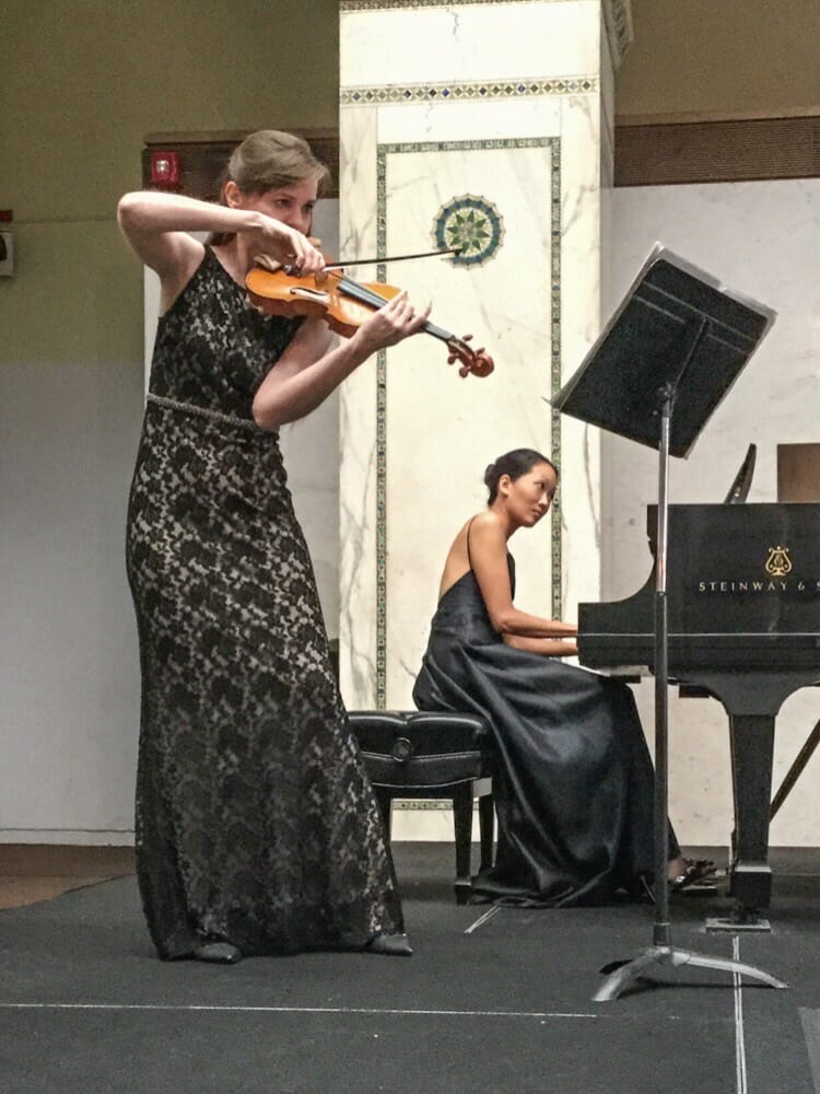 Kate Carter, Violin and Louise Chan, Piano