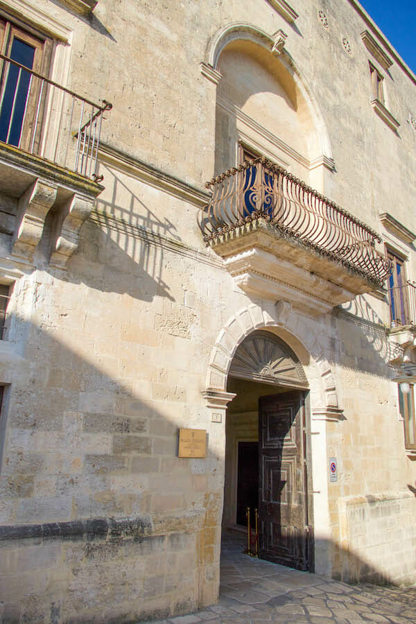 PALAZZO VICECONTE Matera Italy