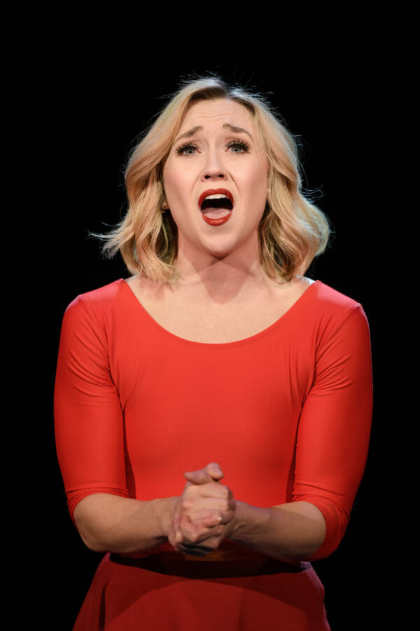 PMT_AChorusLine_11 - Laura Savage as Cassie Ferguson in A CHORUS LINE from Porchlight Music Theatre. Photo Credit: Michael Courier Porchlight Music Theatre A CHORUS LINE