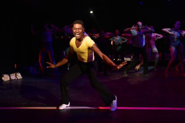 PMT_AChorusLine_8 - Terrell Armstrong as Richie Walters in A CHORUS LINE from Porchlight Music Theatre. Photo Credit: Michael Courier Porchlight Music Theatre A CHORUS LINE