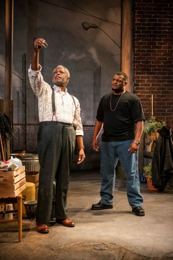 Dexter Zollicoffer, Kelvin Roston, Jr. Photo by Michael Brosilow (1) Court Theatre KING HEDLEY II