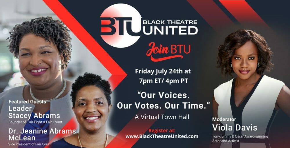 Black Theater United TOWN HALL MEETING