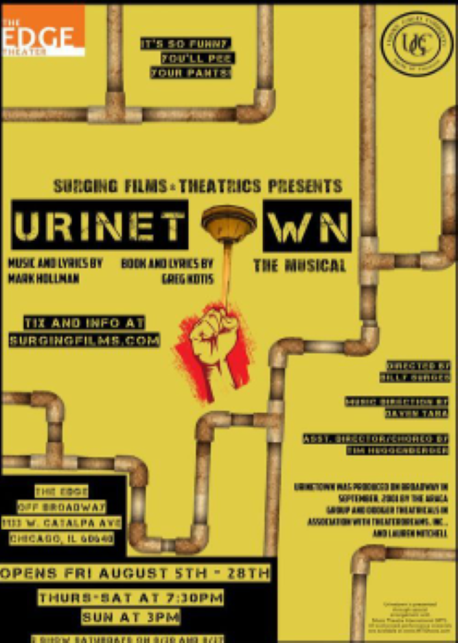 The Edge Off Broadway URINETOWN THE MUSICAL